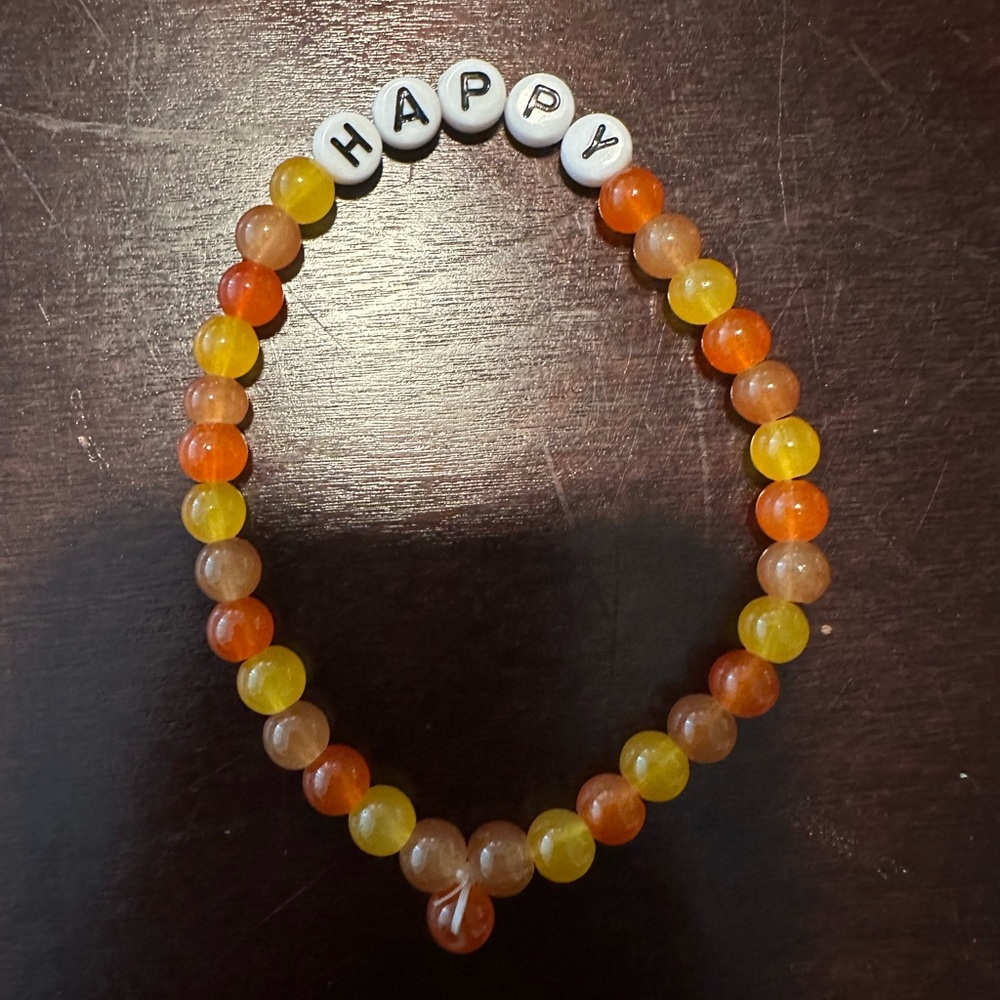 Happy Glass Bracelet